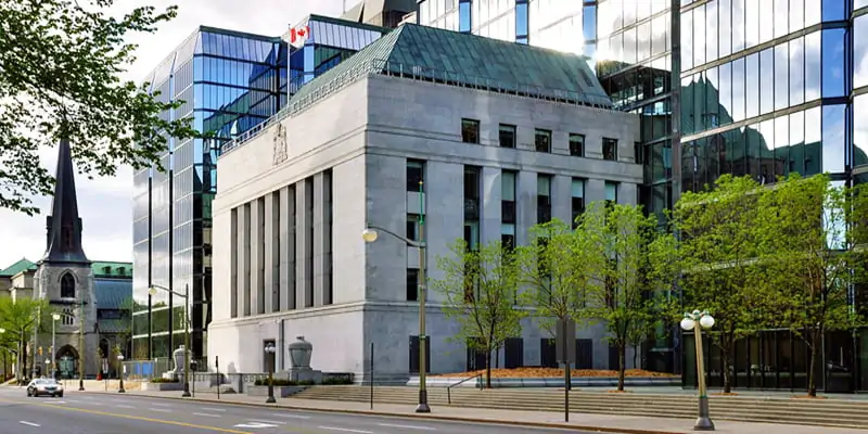 Работа департаментов банка Канады и еще некоторые нюансы