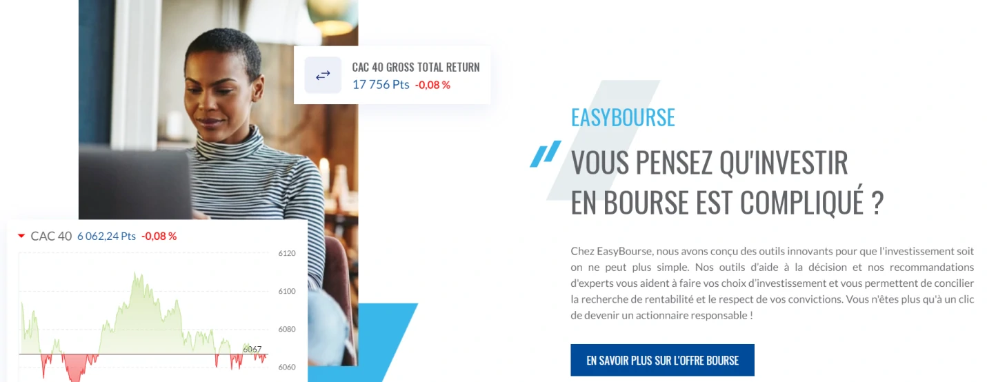 Négocier avec EasyBourse