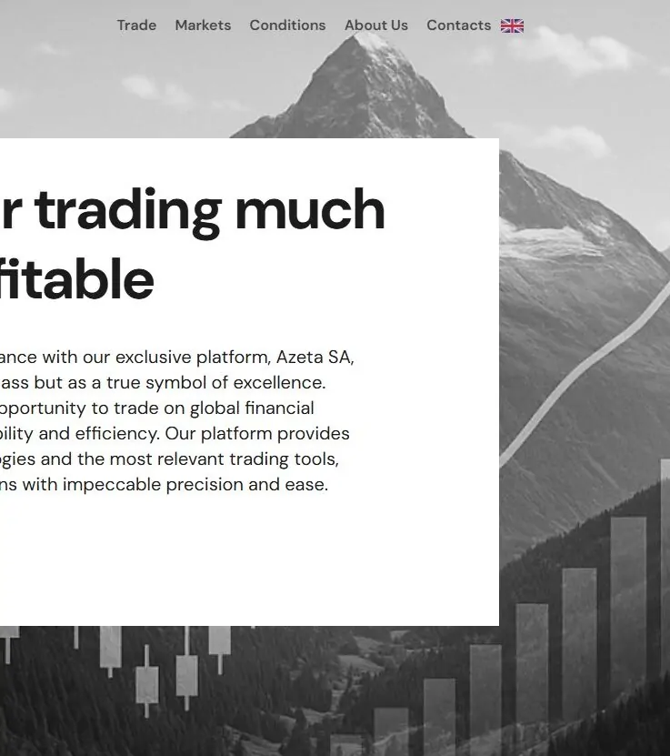 Exclusive review of Azeta SA – a modern trading broker in the financial market